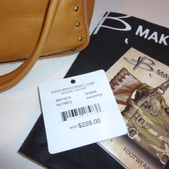 B MAKOWSKY GHANA SHOPPER EUC - Picture 7 of 7